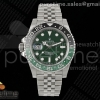 3EF 롤렉스 지엠티마스터2 그린/블랙인서트 그린다이얼 쥬빌레브레이슬릿 GMT-Master II 126729 VTNR Green/Black Ceramic 904L 3EF 1:1 Best Edition on Jubilee Bracelet SH3285 CHS