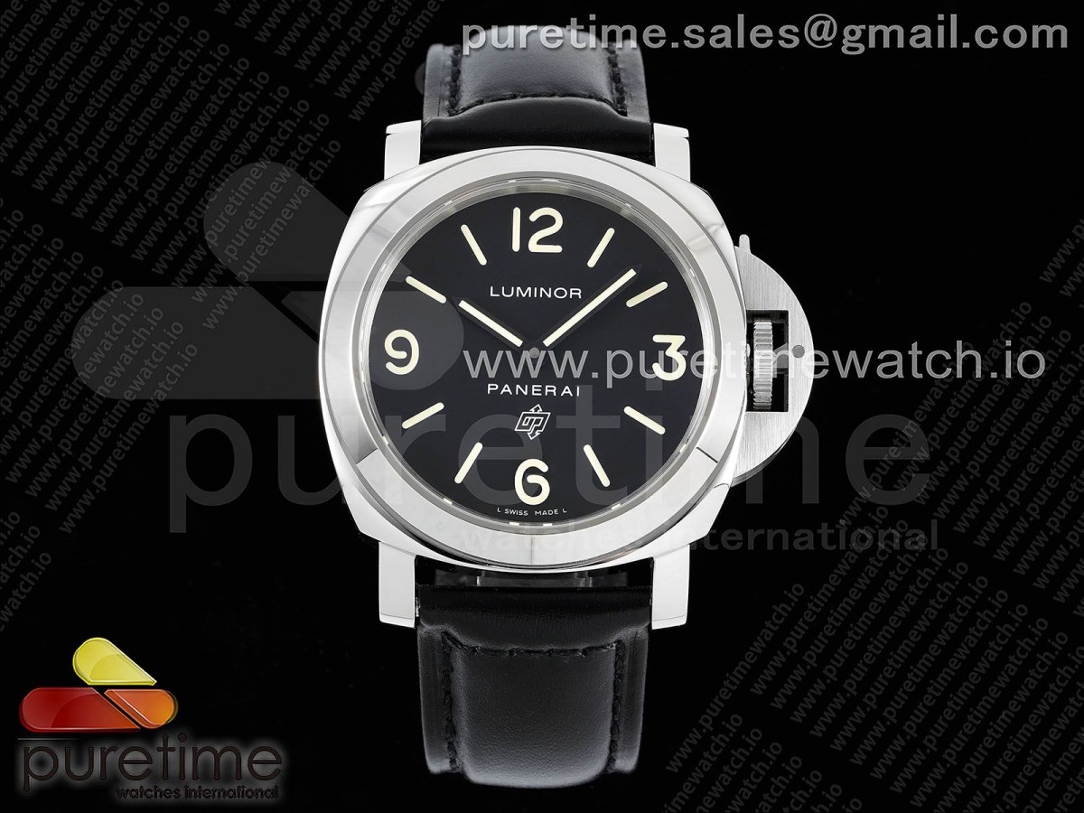 HWF 파네라이 44미리 PAM000 블랙다이얼 블랙가죽스트랩 PAM000 Q HWF 1:1 Best Edition on Black Leather Strap A6497