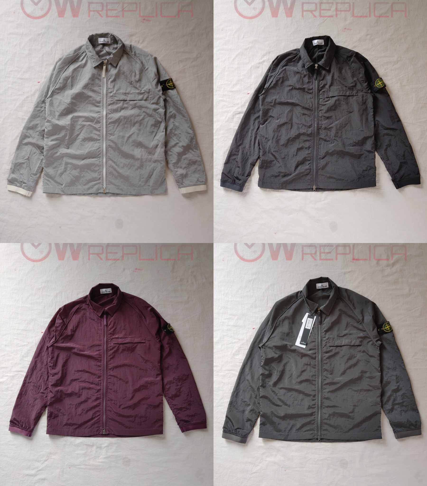 탑스토니 스톤아일랜드 나일론 메탈 오버셔츠 자켓 (4컬러) 22SS 12321 NYLON METAL OVERSHIRT