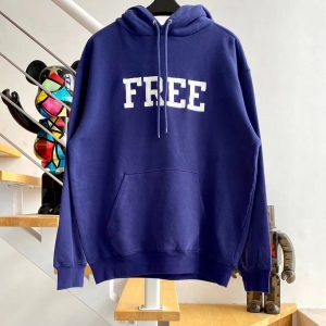 계단집 발렌시아가 블루 후드티 가슴FREE자수로고