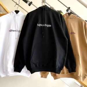 계단집 발렌시아가 후드티 메일박스로고 (3컬러)