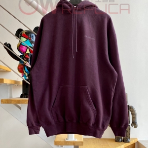 계단집 발렌시아가 와인 앞뒤로고 후드티