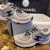 해피네 샤넬 CC로고 메쉬 스웨이드 스니커즈