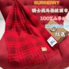폭스샵 버버리 레드체크 캐시미어 머플러