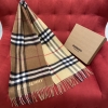 폭스샵 버버리 대비체크 캐시미어 머플러 (2컬러)