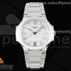 3KF 파텍필립 노틸러스 7118 레이디 화이트다이얼 스틸브레이슬릿 Nautilus 7118 Ladies 3KF 1:1 Best Edition White Dial on SS Bracelet A324 Super Clone