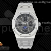 APSF 오데마피게 로얄오크 퍼페츄얼캘린더 그레이/블랙다이얼 스틸브레이슬릿  Royal Oak 41mm Complicated 26574 SS APSF1:1 Best Edition Gray/Black Dial on SS Bracelet A5134