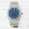 APSF 오데마피게 로얄오크 41미리 프로스터드스틸 블루다이얼 스틸브레이슬릿 Royal Oak 15410 Frosted SS/SS Blue APSF A3120