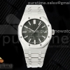APSF 오데마피게 로얄오크 15500 그린다이얼 스틸브레이슬릿 Royal Oak 41mm 15500 SS APSF 1:1 Best Edition Green Textured Dial on SS Bracelet SA4302 Super Clone
