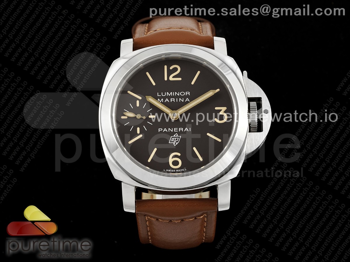 HWF 파네라이 루미노르 44미리 PAM632 블라운다이얼 브라운가죽스트랩 PAM632 N HWF 1:1 Best Edition Brown Dial on Brown Leather Strap A6497