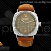 HWF 파네라이 라디오미르 45미리 PAM1385 브라운다이얼 브라운가죽스트랩 PAM1385 Radiomir HWF Best Edition Brown Dial on Brown Asso Strap A6497
