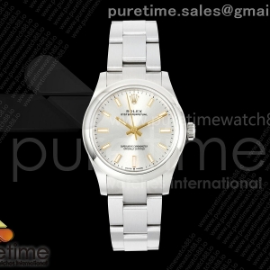 EWEF 롤렉스 오이스터 퍼페츄얼 31미리 실버다이얼 스틸브레이슬릿 Oyster Perpetual 31mm 277200 EWE Best Edition Silver Dial on SS Bracelet A2232