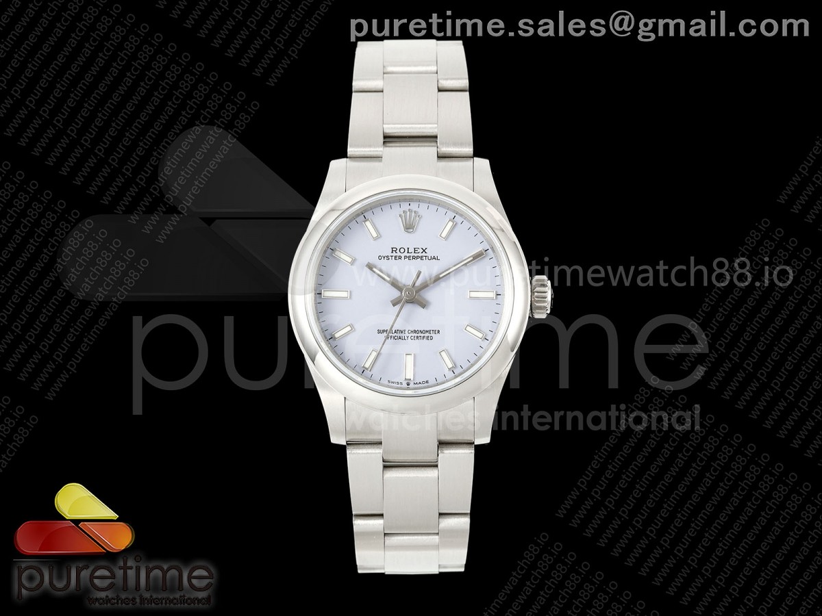 EWEF 롤렉스 오이스터 퍼페츄얼 31미리 라벤더다이얼 스틸브레이슬릿 Oyster Perpetual 31mm 277200 EWE Best Edition Lavender Dial on SS Bracelet A2232