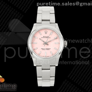 EWEF 롤렉스 오이스터 퍼페츄얼 31미리 핑크다이얼 스틸브레이슬릿 Oyster Perpetual 31mm 277200 EWE Best Edition Pink Dial on SS Bracelet A2232