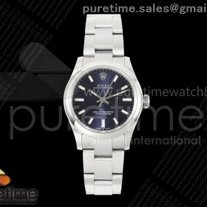 EWEF 롤렉스 오이스터 퍼페츄얼 31미리 딥블루다이얼 스틸브레이슬릿 Oyster Perpetual 31mm 277200 EWE Best Edition Deep Blue Dial on SS Bracelet A2232