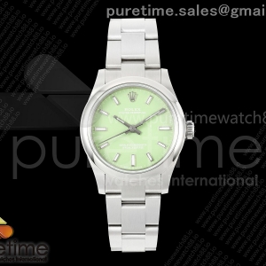 EWEF 롤렉스 오이스터 퍼페츄얼 31미리 아보카도다이얼 스틸브레이슬릿 Oyster Perpetual 31mm 277200 EWE Best Edition Avocado Dial on SS Bracelet A2232