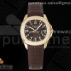 ZF V2 파텍필립 아쿠아넛 5167 로즈골드 브라운다이얼 브라운러버스트랩 Aquanaut 5167R SS ZF 1:1 Best Edition Brown Dial on Brown Rubber Strap 330CS V2