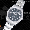 ARF V3 롤렉스 익스플로러1 블랙다이얼 스틸브레이슬릿 EXPLORER I 214270 39mm ARF 1:1 Best Edition 904L SS Case and Bracelet SH3132