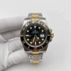 (당발) CLEANF 롤렉스 서브마리너 옐로우골드콤비 블랙다이얼 스틸브레이슬릿
