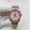 (당발) EWF 롤렉스 오이스터 퍼페츄얼 36MM 핑크다이얼 스틸브레이슬릿