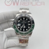 (당발) CLEANF 클린공장 롤렉스 지엠티마스터2 블랙/그린인서트 블랙다이얼 오이스터브레이슬릿