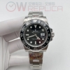 (당발) CLEANF 클린공장 롤렉스 지엠티마스터2 블랙인서트 블랙다이얼 스틸블레이슬릿
