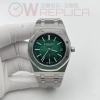 (당발) BF 오데마피게 로얄오크점보 15202 그린다이얼 스틸브레이슬릿