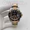 (당발) CLEANF 클린공장 롤렉스 서브마리너 옐로우골드콤비 블랙다이얼 스틸브레이슬릿