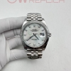 (#국내# 당발) CLEANF 클린공장 롤렉스 데이저스트41 화이트자개텐포인트다이얼 스틸브레이슬릿