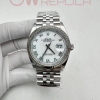 ( #국내# 당발) CLEANF 클린공장 롤렉스 데이저스트36 화이트로만다이얼 쥬빌레브레이슬릿