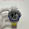(#국내# 당발) CLEANF 클린공장 롤렉스 지엠티마스터2 블루/블랙인서트 블랙다이얼 스틸블레이슬릿 배트걸