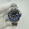 (#국내# 당발) CLEANF 클린공장 롤렉스 지엠티마스터2 블루/블랙인서트 블랙다이얼 스틸블레이슬릿 배트걸