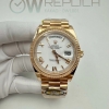 (#국내# 당발) ARF 롤렉스 데이데이트40 로즈골드 텅스텐(Cu-W) 화이트로만다이얼 스틸브레이슬릿