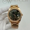 (#국내# 당발) ARF 롤렉스 데이데이트40 로즈골드 텅스텐(Cu-W) 올리브그린로만다이얼 스틸브레이슬릿