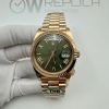 (#국내# 당발) THBF 롤렉스 데이데이트40 로즈골드 텅스텐(Cu-W) 올리브그린로만다이얼 스틸브레이슬릿