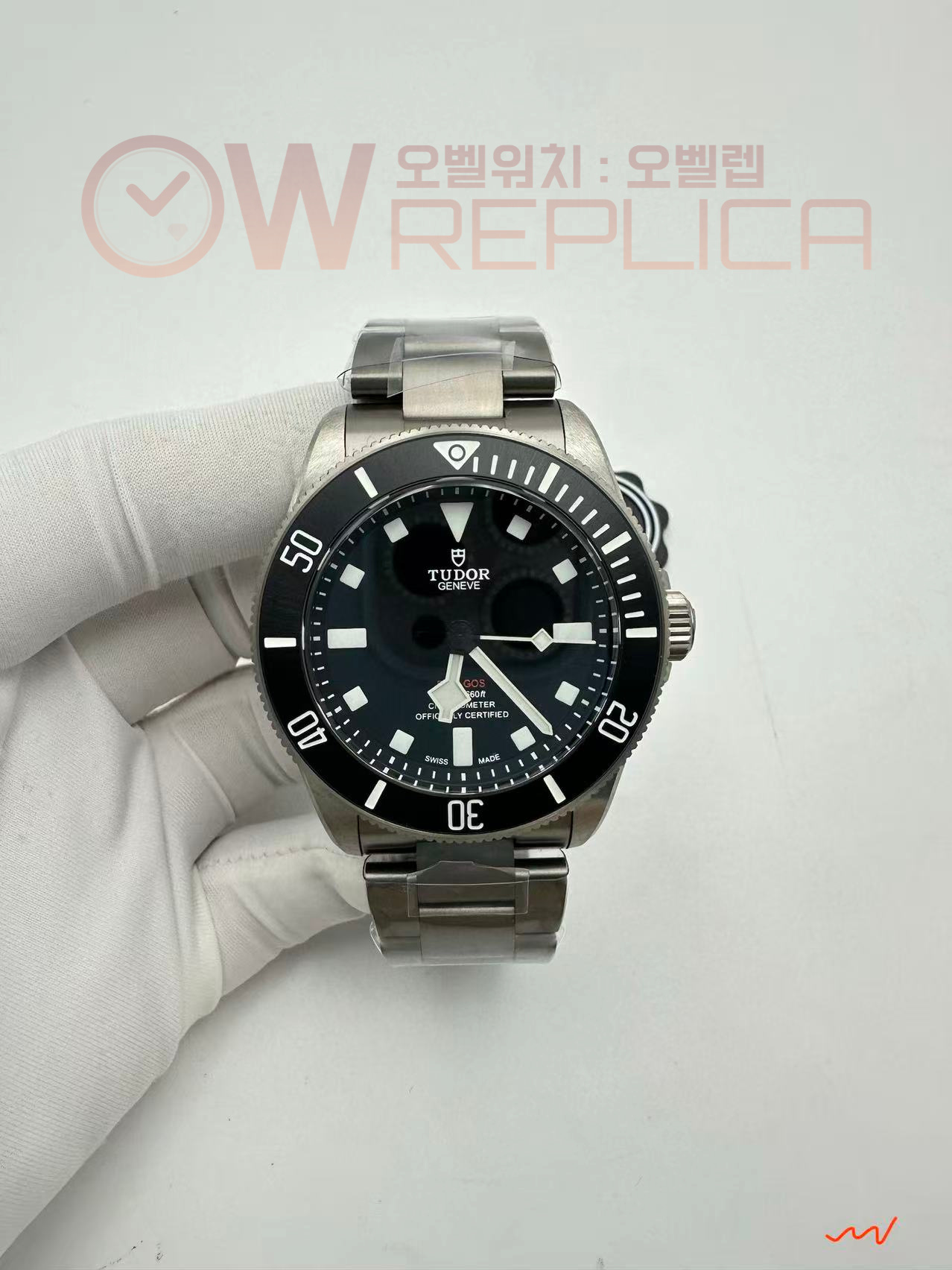 (#국내# 당발) ZF V2 튜더 펠라고스 티타늄 39미리 블랙다이얼 스틸브레이슬릿