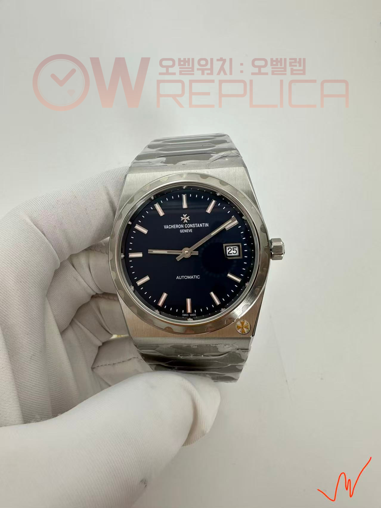 (#국내# 당발) PPF 바쉐론콘스탄틴 히스토릭222 블루다이얼 스틸브레이슬릿