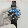 (#국내# 당발) APSF IWC 파일럿 크로노 41미리 IW388111 블랙다이얼 블랙가죽스트랩