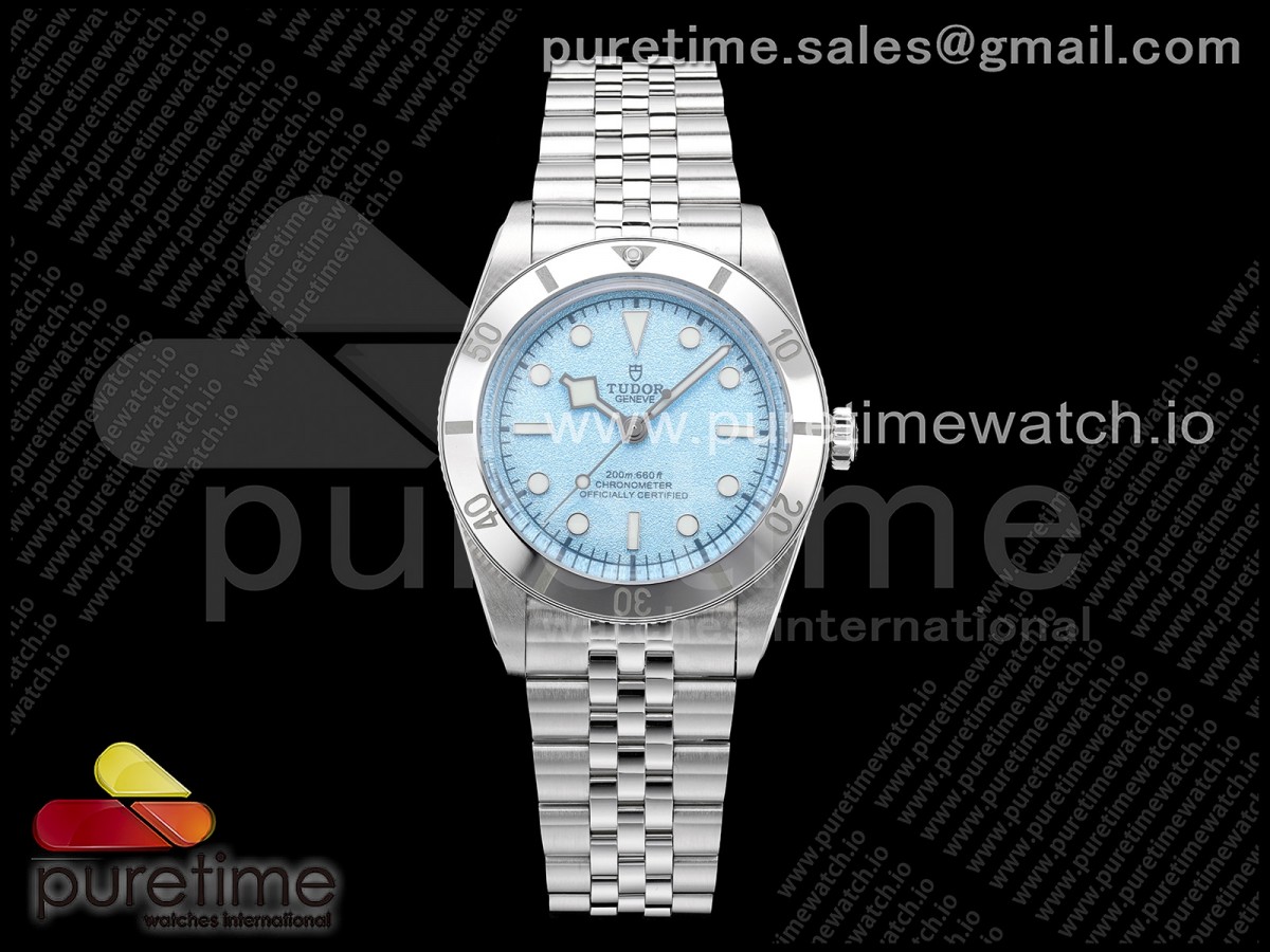 ZF 튜더 헤리티지 블랙베이37  티파니블루다이얼 쥬빌레브레이슬릿 Heritage Black Bay 37mm SS ZF 1:1 Best Edition Tiffany Blue Dial on SS Bracelet A2824