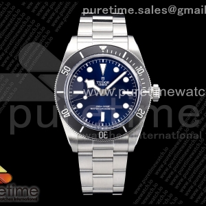 ZF 튜더 헤리티지 블랙베이43 블루다이얼 쥬빌레브레이슬릿 Heritage Black Bay 43mm SS ZF 1:1 Best Edition Blue Dial on SS Bracelet A2824