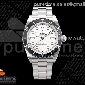 ZF 튜더 헤리티지 블랙베이43 실버다이얼 쥬빌레브레이슬릿 Heritage Black Bay 43mm SS ZF 1:1 Best Edition Silver Dial on SS Bracelet A2824