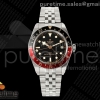 ZF 튜더 블랙베이58 블랙/레드인서트 블랙다이얼 쥬빌레브레이슬릿 Black Bay 58 GMT Black/Red SS ZF 1:1 Best Edition Black Dial on SS Bracelet A2836