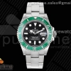 JVSF 롤렉스 신형 서브마리너 그린인서트 블랙다이얼 스틸브레이슬릿 Submariner 41mm 126610 LV Kermit 904L Steel JVSF 1:1 Best Edition A3235