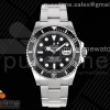 JVSF 롤렉스 신형 서브마리너 그린인서트 블랙다이얼 스틸브레이슬릿 Submariner 41mm 126610 LN Black Ceramic 904L Steel JVSF 1:1 Best Edition A3235