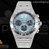 TF V2 브라이틀링 크로노맷B01 42미리 아이스블루다이얼 스틸브레이슬릿 Chronomat B01 42mm SS TF 1:1 Best Edition Blue/Black Dial on SS Bracelet A7750 V2