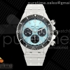 TF 브라이틀링 슈퍼 크로노맷 B01 44미리 아이스블루다이얼 스틸브레이슬릿 Super Chronomat B01 44 SS TF 1:1 Best Edition Ice Blue Dial on SS Bracelet A7750