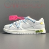 GOD공장 나이키 X 오프화이트 덩크로우 The 50  DJ0950-113