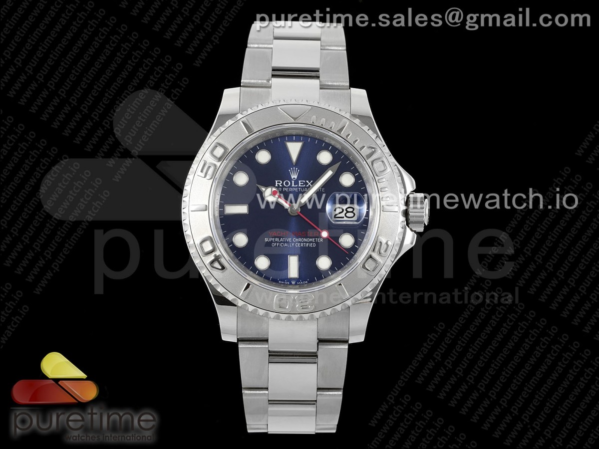 KF 롤렉스 요트마스터 블루다이얼 스틸브레이슬릿 Yacht-Master 126622 KF 1:1 Best Edition Blue Dial on SS Bracelet VR3135