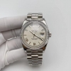 (당발) GMF 롤렉스 데이데이트40 아이보리로만다이얼 스틸브레이슬릿