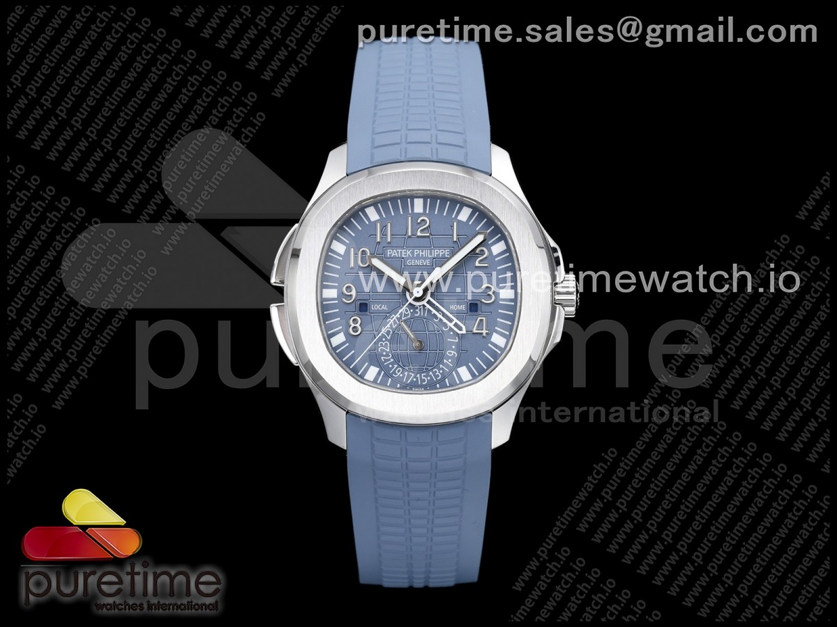 ZF 파텍필립 아쿠아넛 5164G 블루다이얼 블루러버스트랩 Aquanaut 5164G SS ZF 1:1 Best Edition Blue Dial on Blue Rubber Strap A324